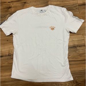 Topman Hill Club white Tee Shirt Sz L  Euro
